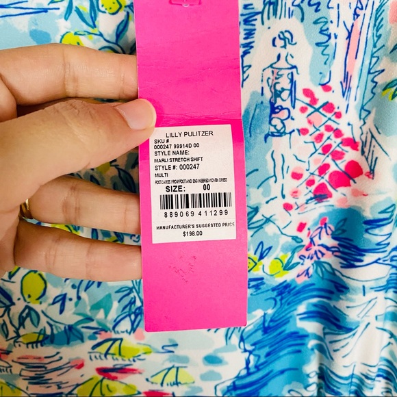 Lilly Pulitzer Marli Shift Dress Postcard Positano - Picture 6 of 11